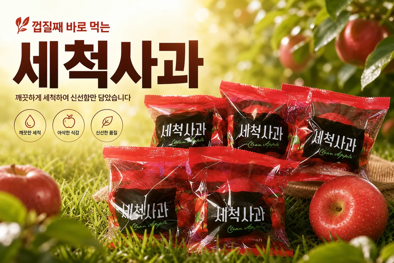 농산물 포스터